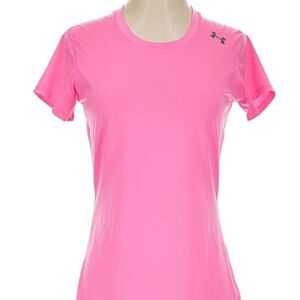 Under Armour Women's Bright Pink Short Sleeve Heat Gear Tee